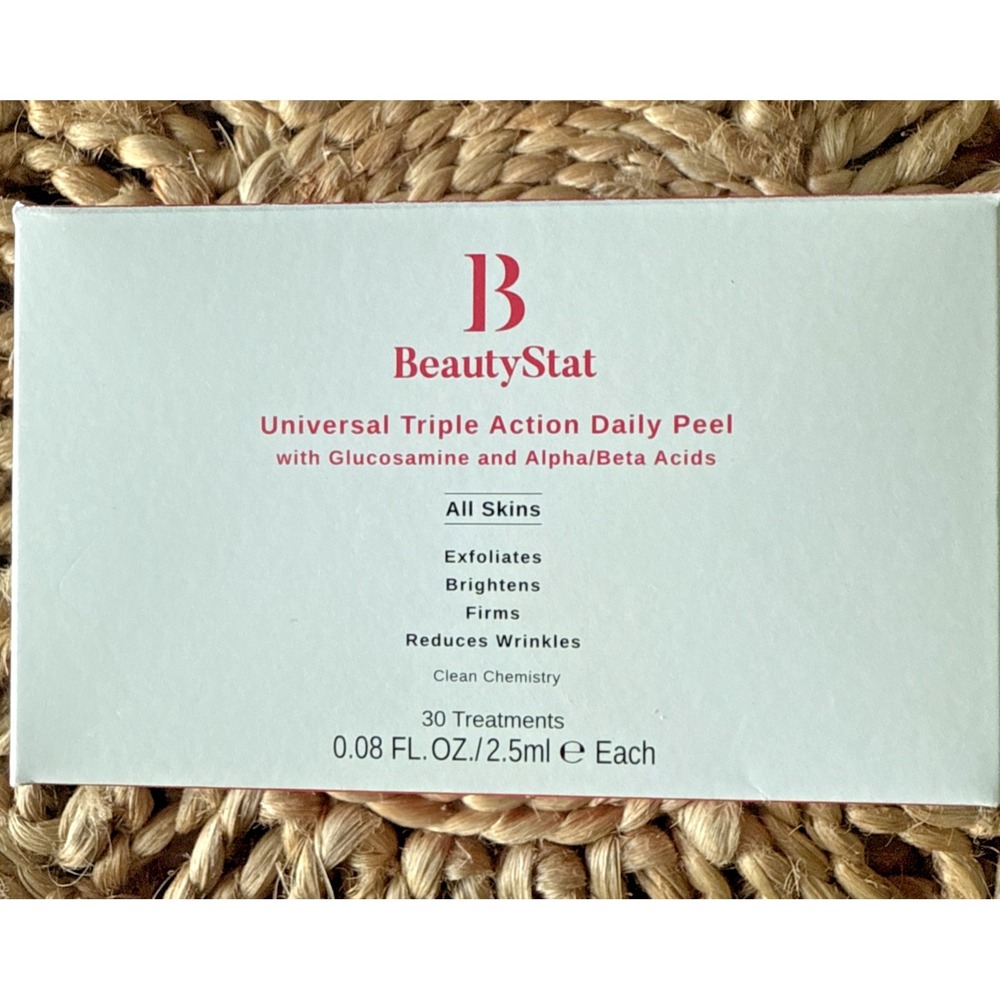 BeautyStat Universal Triple Action Daily Peel Pads — 30‎ pack- Firms, Brightens